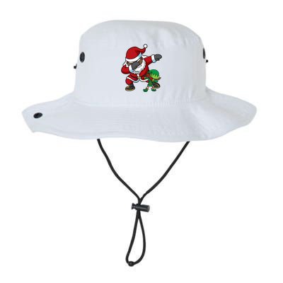 Christmas Black African American Dabbing Santa Claus Elf Dab Gift Legacy Cool Fit Booney Bucket Hat