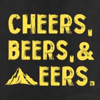 Cheers Beers And Mountaineers West Virginia Adult Drive Performance Visor