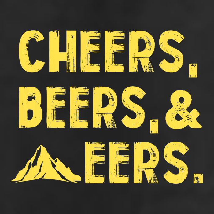Cheers Beers And Mountaineers West Virginia Adult Drive Performance Visor