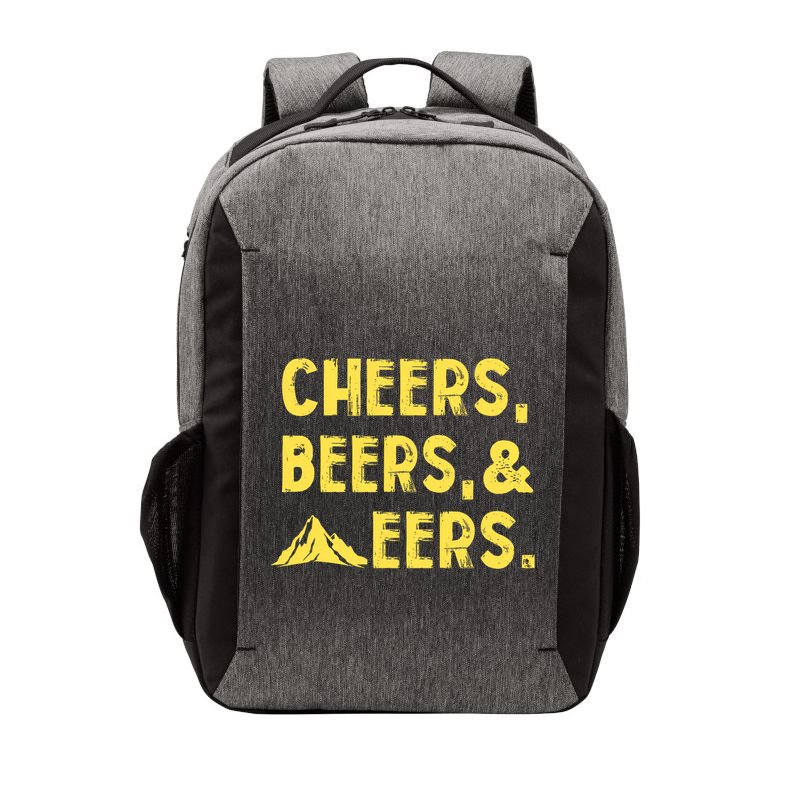 Cheers Beers And Mountaineers West Virginia Vector Backpack