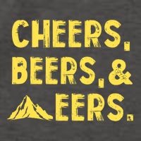 Cheers Beers And Mountaineers West Virginia Vector Backpack
