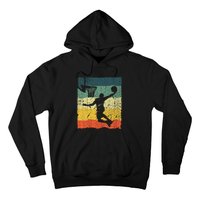 Cool Basketball Art Vintage Basketball Player Hoodie