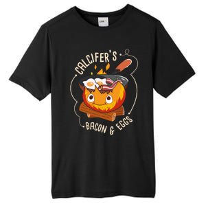 Calcifers Bacon And Egg I Camping Cooking I Bacon Cool Gift Tall Fusion ChromaSoft Performance T-Shirt