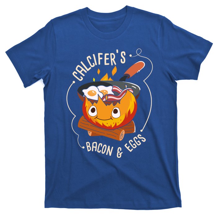 Calcifers Bacon And Egg I Camping Cooking I Bacon Cool Gift T-Shirt