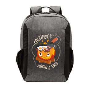 Calcifers Bacon And Egg I Camping Cooking I Bacon Cool Gift Vector Backpack