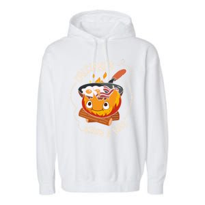 Calcifers Bacon And Egg I Camping Cooking I Bacon Cool Gift Garment-Dyed Fleece Hoodie