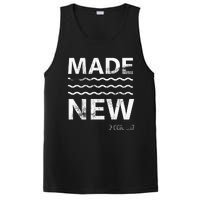 Christian Baptism Adult Christian Bible Verse Made New PosiCharge Competitor Tank