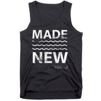 Christian Baptism Adult Christian Bible Verse Made New Tank Top