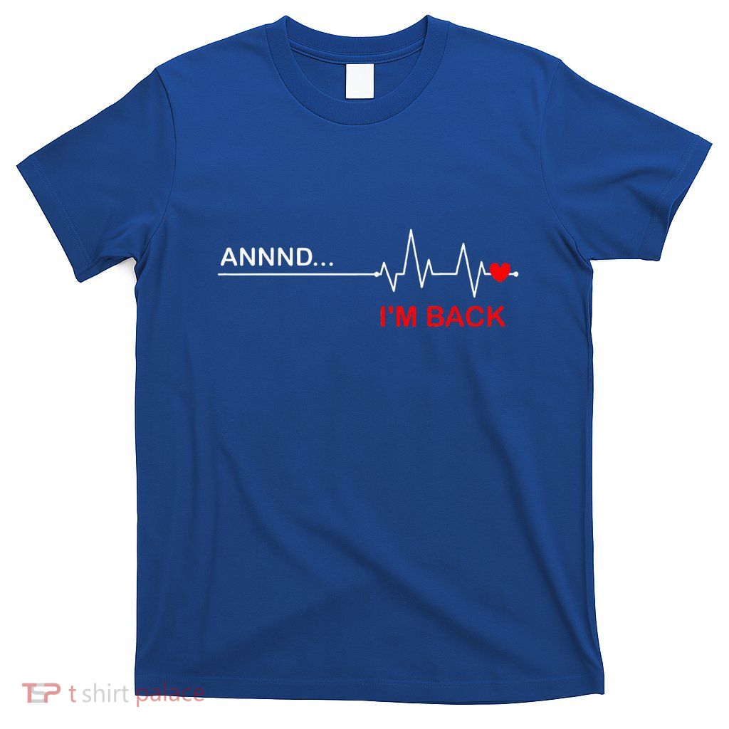 Coronary Bypass Artery Open Heart Diseases Surgery T-Shirt