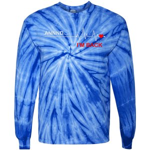 Coronary Bypass Artery Open Heart Diseases Surgery Tie-Dye Long Sleeve Shirt