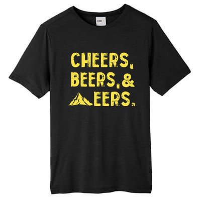 Cheers Beers And Mountaineers West Virginia Tall Fusion ChromaSoft Performance T-Shirt