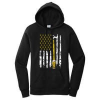 Craft Beer American Flag USA 4th Of July Brewery America Women's Pullover Hoodie