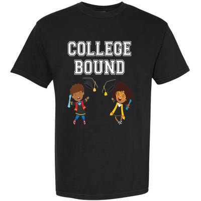 College Bound African American Black Funny Gift Garment-Dyed Heavyweight T-Shirt