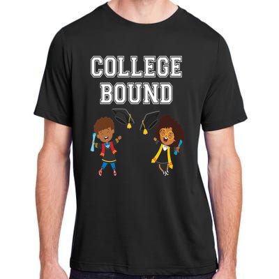 College Bound African American Black Funny Gift Adult ChromaSoft Performance T-Shirt