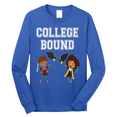 College Bound African American Black Funny Gift Long Sleeve Shirt