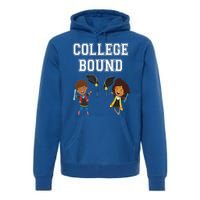 College Bound African American Black Funny Gift Premium Hoodie