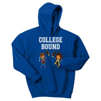 College Bound African American Black Funny Gift Kids Hoodie