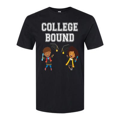 College Bound African American Black Funny Gift Softstyle CVC T-Shirt