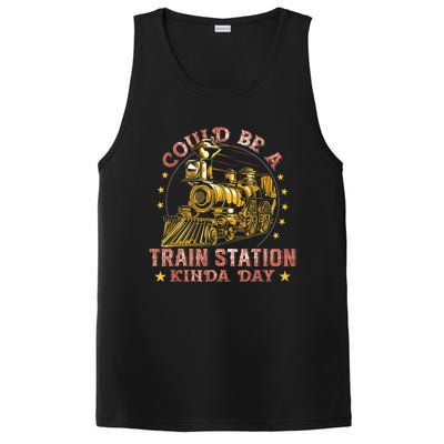 Could Be A Train Station Kinda Day PosiCharge Competitor Tank