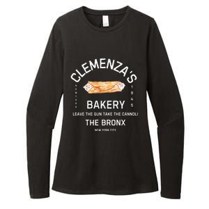 ClemenzaS Bakery Authentic Cannoli Delights And More! Womens CVC Long Sleeve Shirt