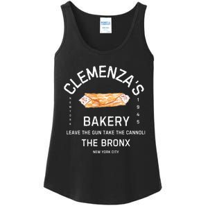 ClemenzaS Bakery Authentic Cannoli Delights And More! Ladies Essential Tank