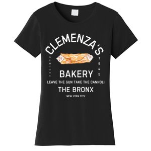 ClemenzaS Bakery Authentic Cannoli Delights And More! Women's T-Shirt