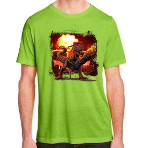 Comic Book Action Hero Movie Trex Dinosaur Adult ChromaSoft Performance T-Shirt