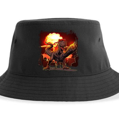 Comic Book Action Hero Movie Trex Dinosaur Sustainable Bucket Hat