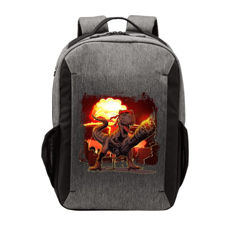 Comic Book Action Hero Movie Trex Dinosaur Vector Backpack