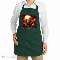 Comic Book Action Hero Movie Trex Dinosaur Apron