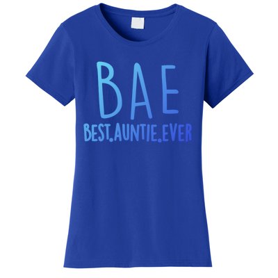 Cool Best Auntie Ever Bae Funny Gift Jumper Women's T-Shirt