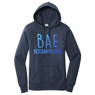 Cool Best Auntie Ever Bae Funny Gift Jumper Women's Pullover Hoodie