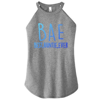 Cool Best Auntie Ever Bae Funny Gift Jumper Women’s Perfect Tri Rocker Tank