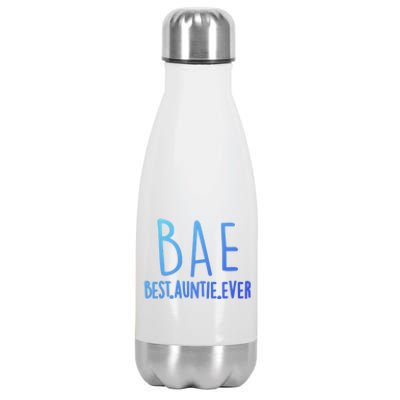 Cool Best Auntie Ever Bae Funny Gift Jumper Stainless Steel Insulated Water Bottle