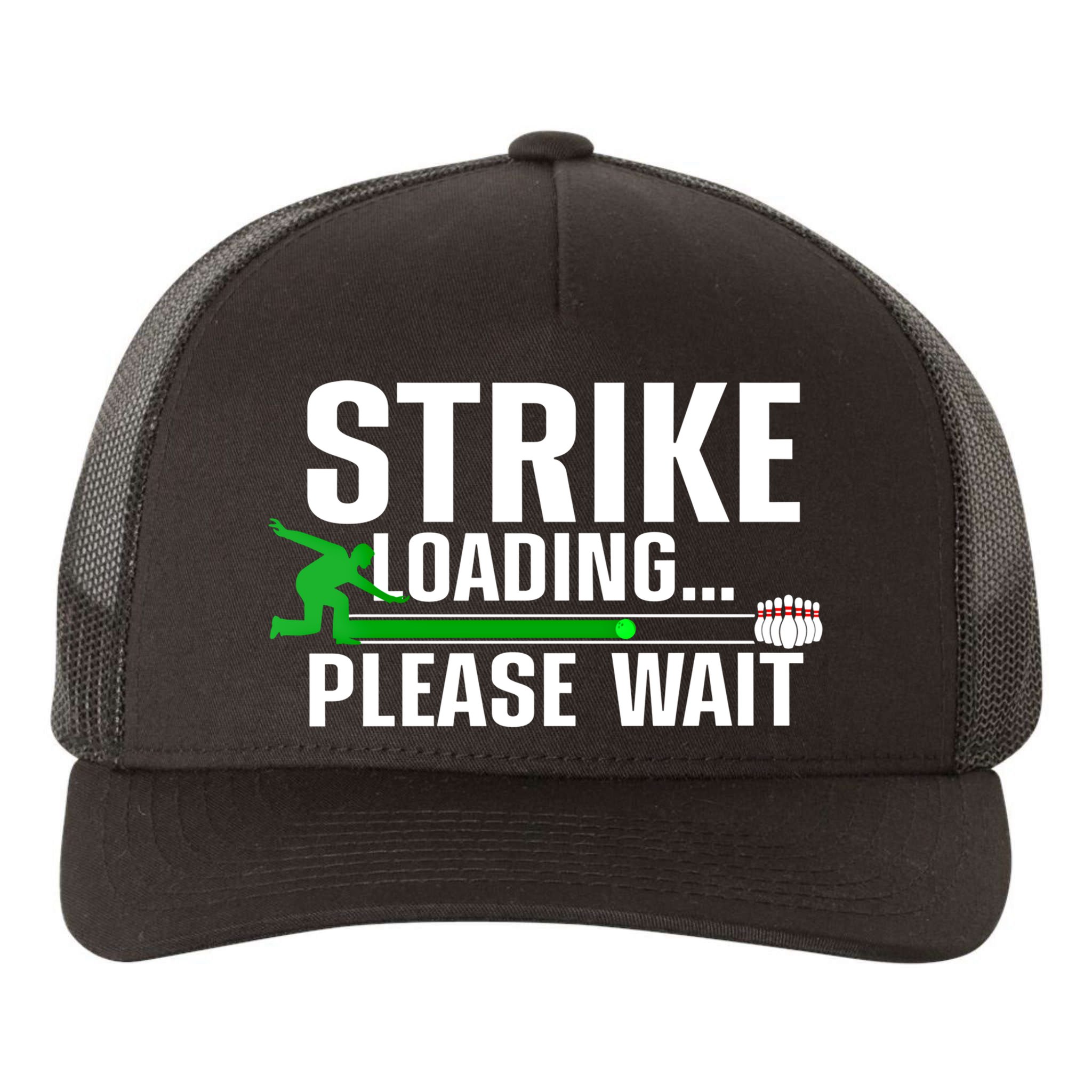 Cool Bowling Art Bowler Bowling Player Gift Yupoong Adult 5-Panel Trucker Hat