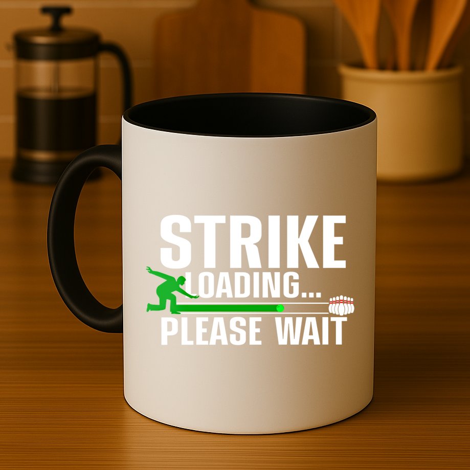 Cool Bowling Art Bowler Bowling Player Gift Mug
