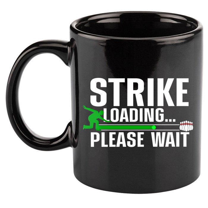 Cool Bowling Art Bowler Bowling Player Gift 11oz C Handle Ceramic Mug