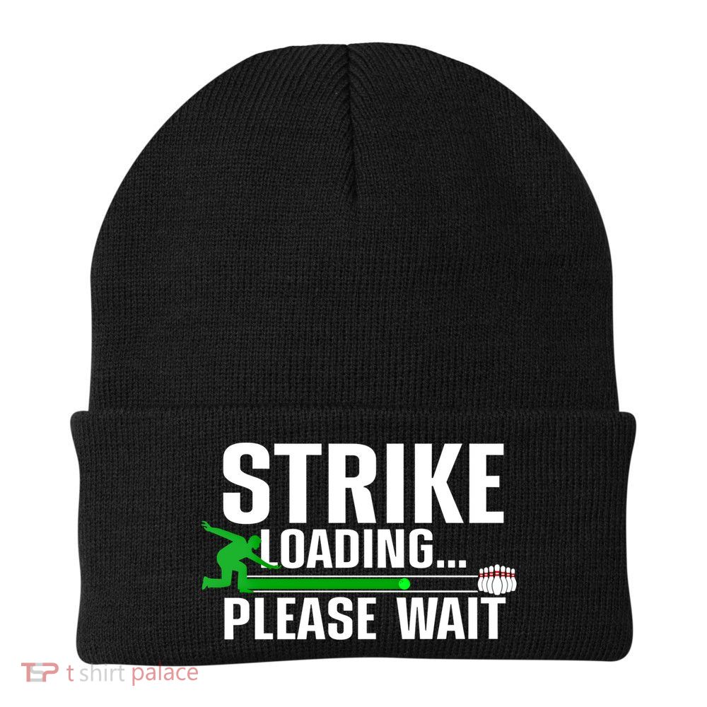 Cool Bowling Art Bowler Bowling Player Gift Beanie