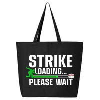 Cool Bowling Art Bowler Bowling Player Gift 25L Jumbo Tote