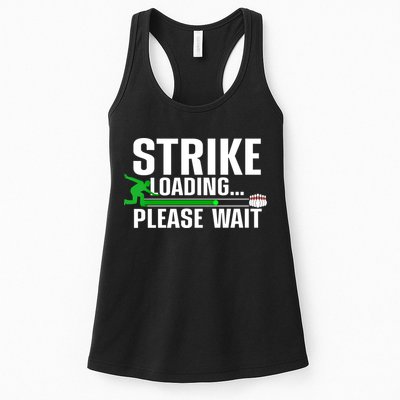 Cool Bowling Art Bowler Bowling Player Gift Womens Tank Top