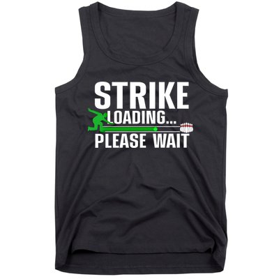 Cool Bowling Art Bowler Bowling Player Gift Tank Top