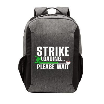 Cool Bowling Art Bowler Bowling Player Gift Vector Backpack