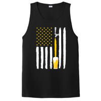 Craft Beer American Flag USA PosiCharge Competitor Tank