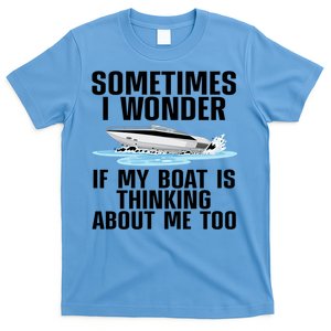 Cute Boating Art Boat Captain Sailboat Owners Cool Gift T-Shirt