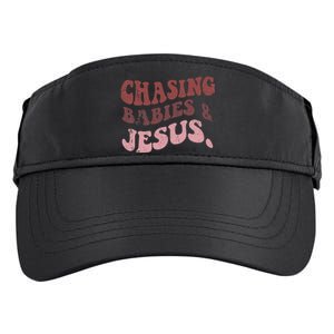 Chasing Babies And Jesus Adult Drive Performance Visor