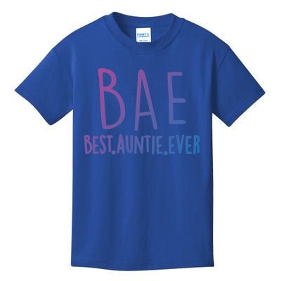 Cool Best Auntie Ever Bae Funny Gift Jumper Kids T-Shirt