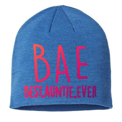 Cool Best Auntie Ever Bae Funny Gift Jumper Sustainable Beanie