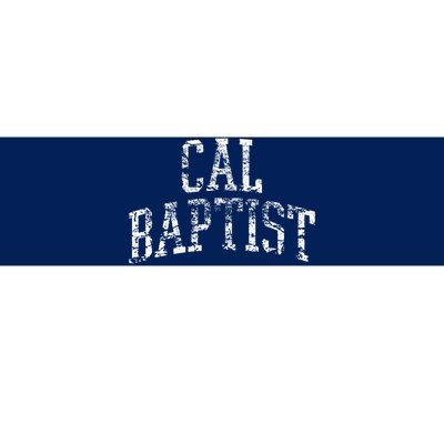 Cal Baptist Athletic Arch College University Alumni Bumper Sticker