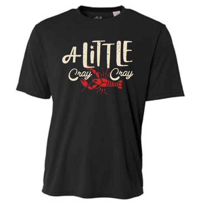 Crawfish Boil A Little Cray Crayfish Boils Cooling Performance Crew T-Shirt