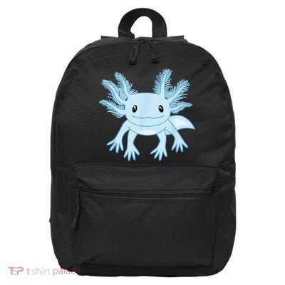 Cute Blue Axolotl Kawaii Aesthetic Axolotls 16 in Basic Backpack